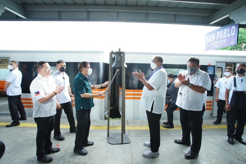 PNR San Pablo-Lucena Line is Back in Operation